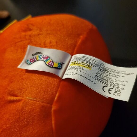 Squishmallows, Reese's Paige the pumpkin, 8" - Picture 5 of 9